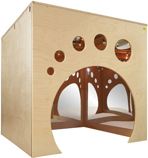 [51200] Erzi - Spiegelwürfel playcube Spielhöhle, Spielhaus